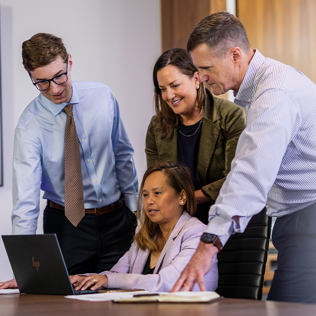 TCU Neeley School of Business graduate students
