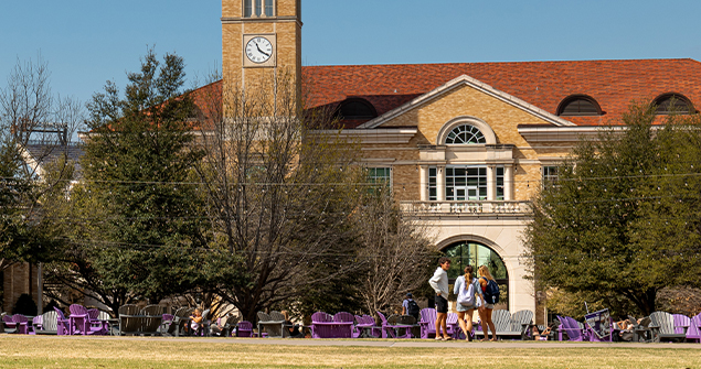 TCU campus commons
