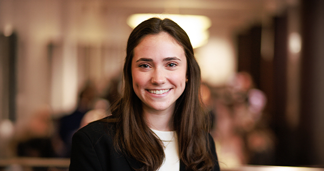 Young TCU Neeley School of Business student