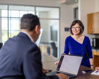 Neeley faculty coaching grad student