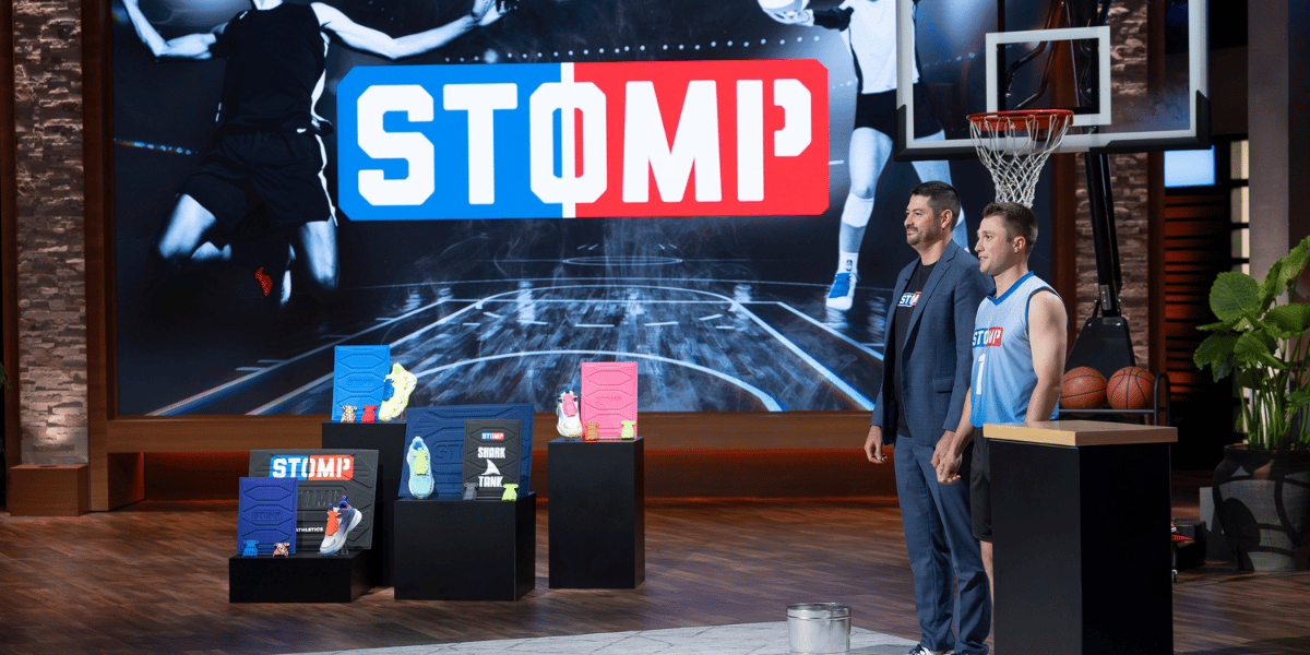 Neeley alumnus pitches STOMP with co-founder of business on Shark Tank.