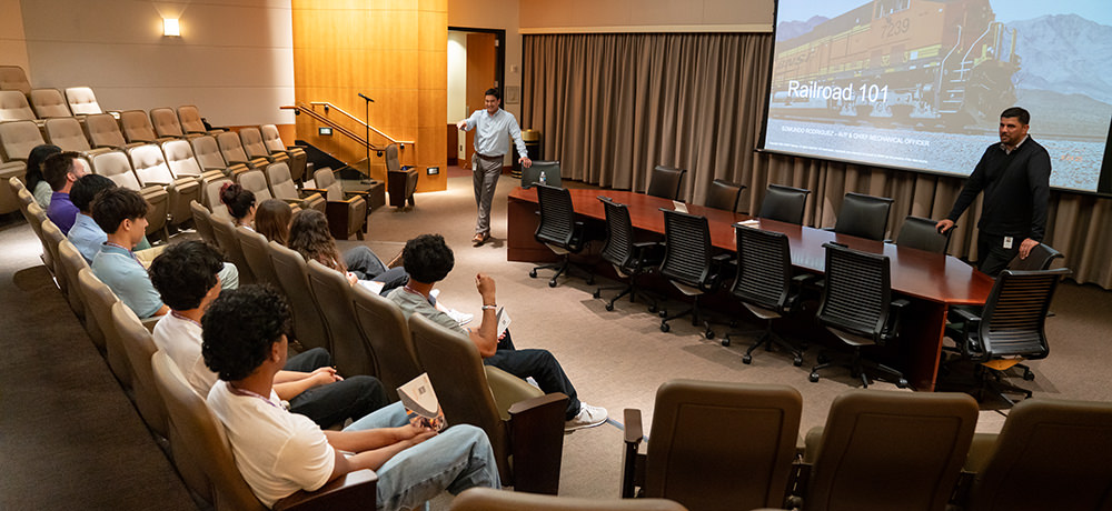 Business tech camp auditorium
