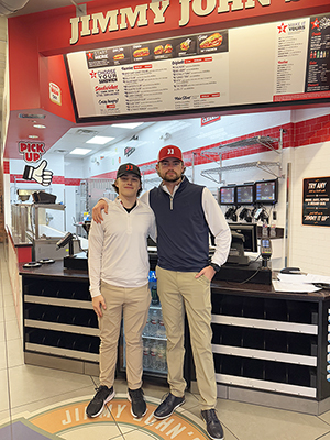 Jimmy Johns Ty and Nate