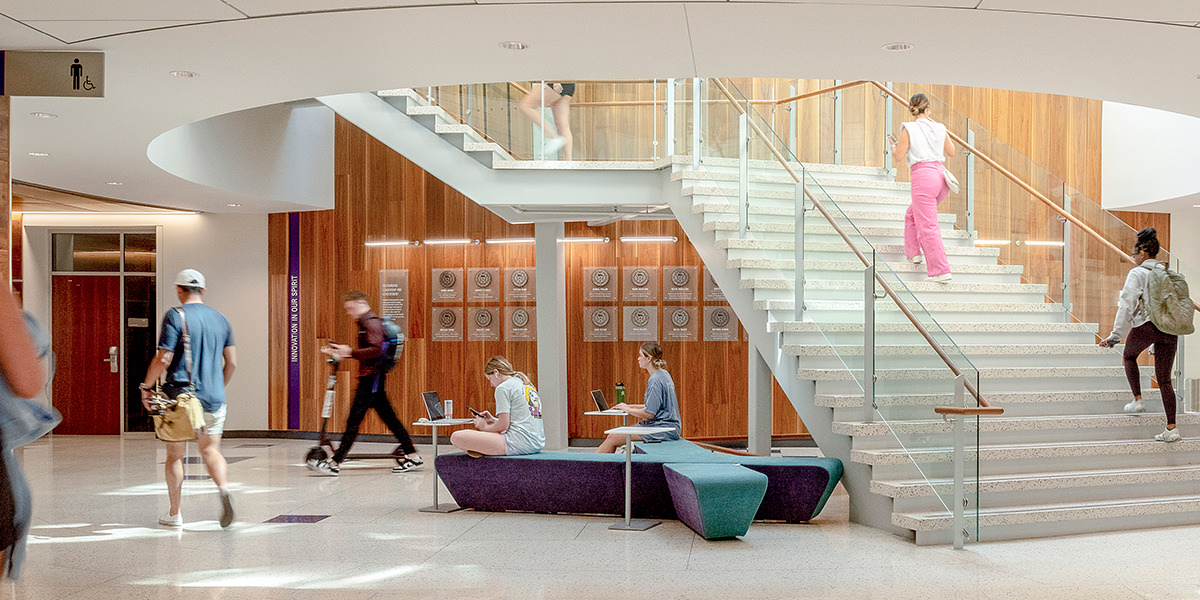 Rotunda stairs