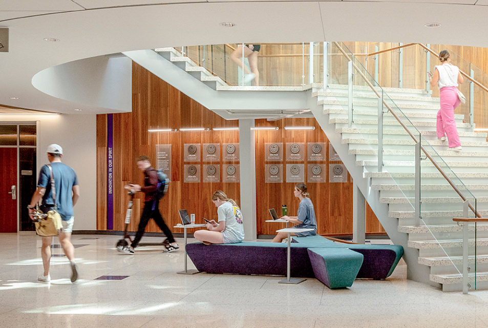 Rotunda stairs