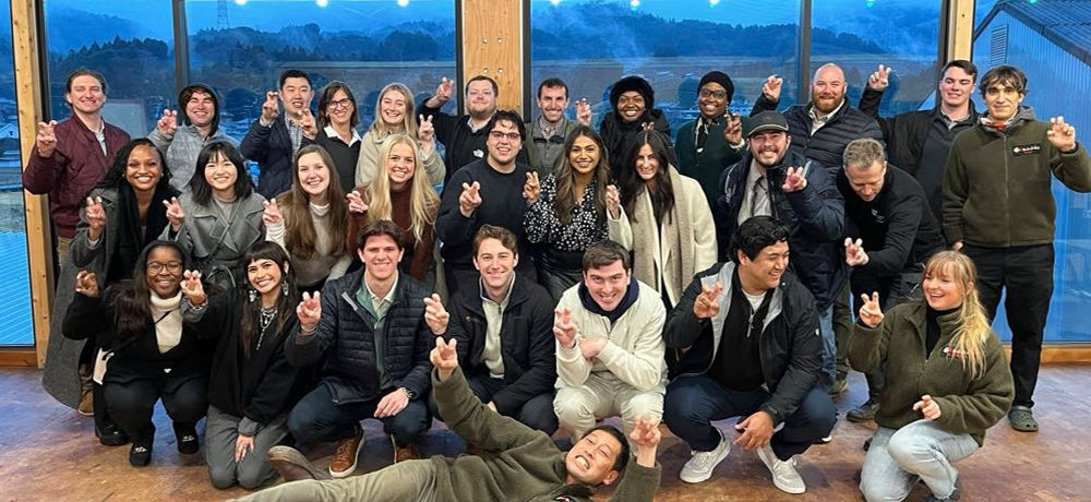 grad student group in Japan