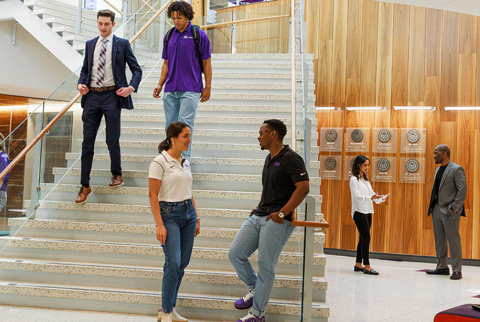 Grand stairs