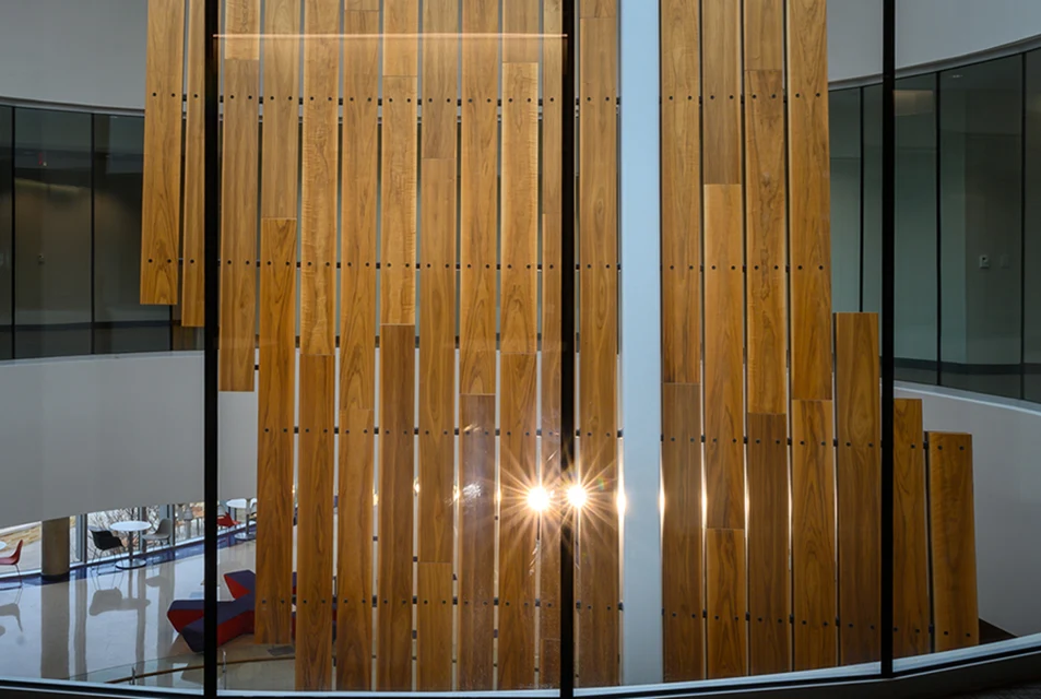 View of Rogers Rotunda from the second floor